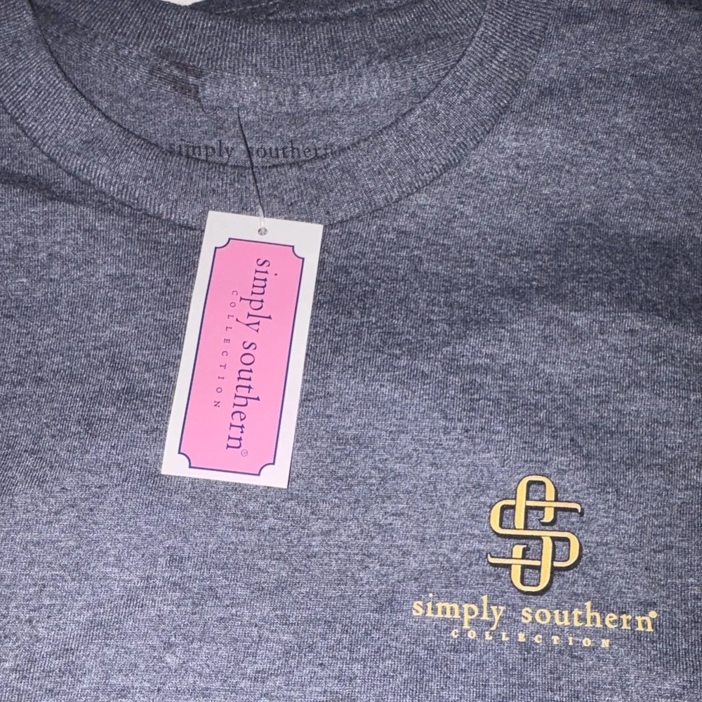 Simply Southern You Don’t Have to Be Whole to Shine Tee Women’s L Fox T-shirt - Picture 4 of 5